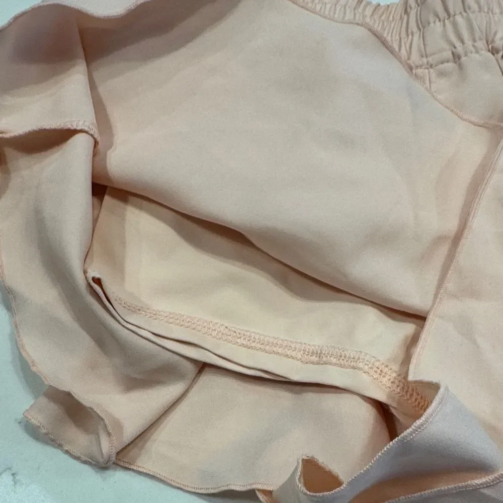 GB Girls Pink Ruffle Butterfly Shorts